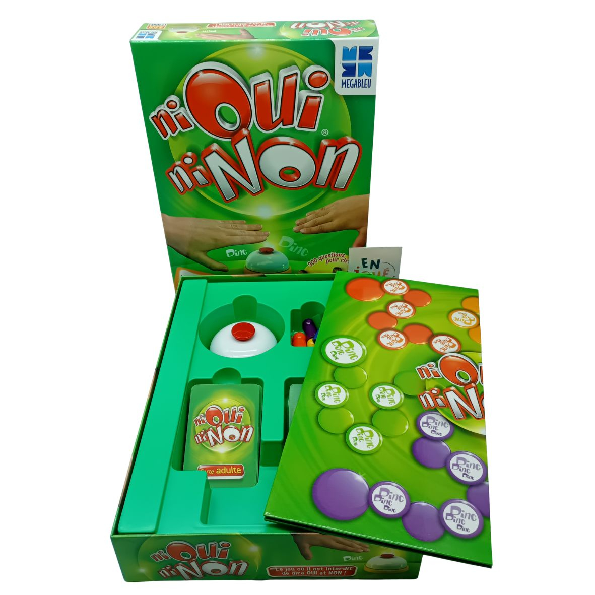 Voir photo 4 de Jeu de société - Ni Oui ni Non - Megableu - A partir de 7 ans. Jeu de société - Ni Oui ni Non - Megableu - A partir de 7 ans. Très bon état - Vue 4 -